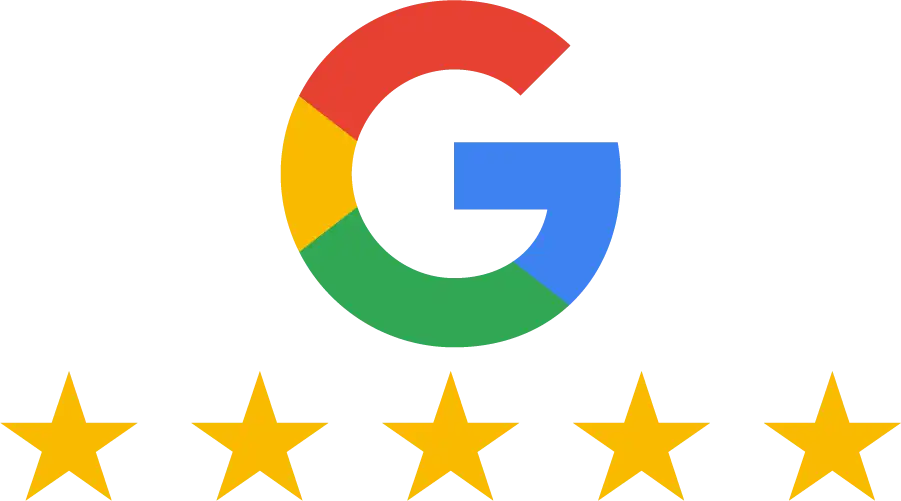 5 Stars on Google